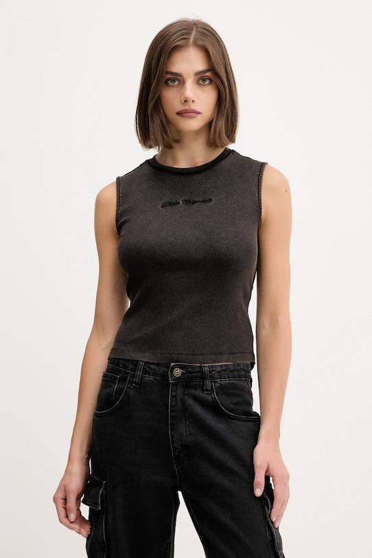 GUESS GO OPEN BACK SCRIPT TEE