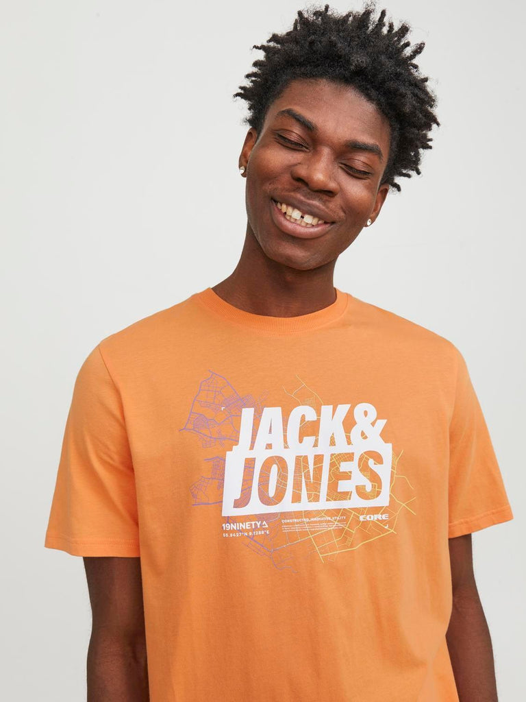 JACK AND JONES JCOMAP LOGO TEE SS CREW NECK SN
