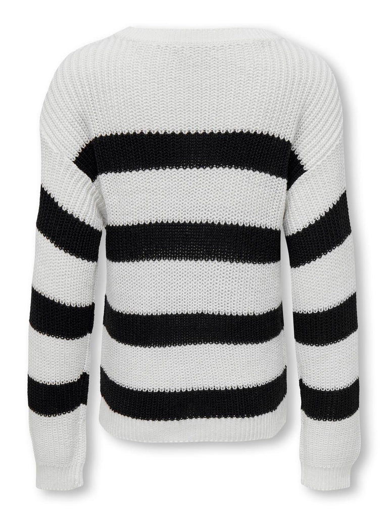 ONLY KIDS KOGSIF LS STRIPED PULLOVER KNT