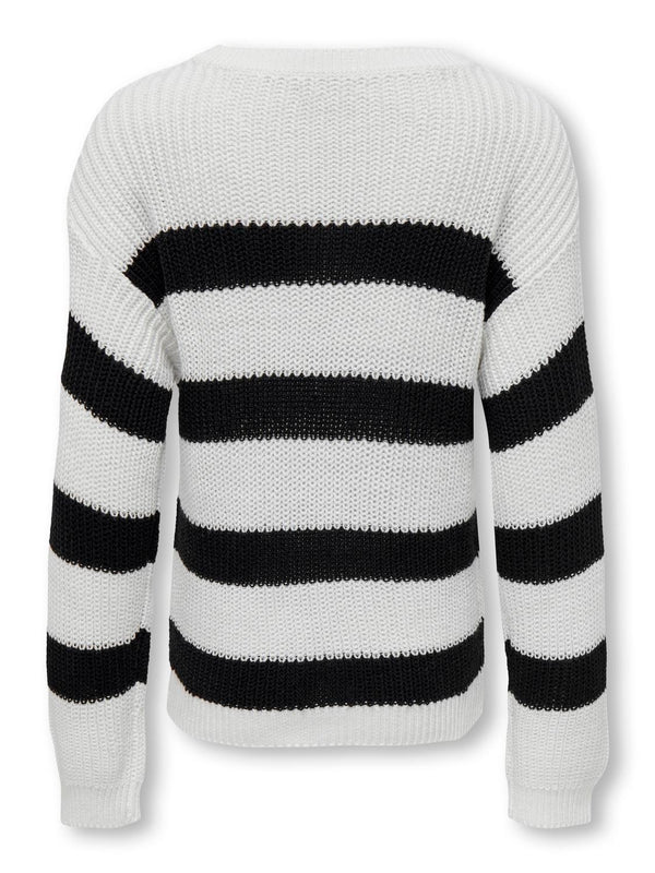 ONLY KIDS KOGSIF LS STRIPED PULLOVER KNT