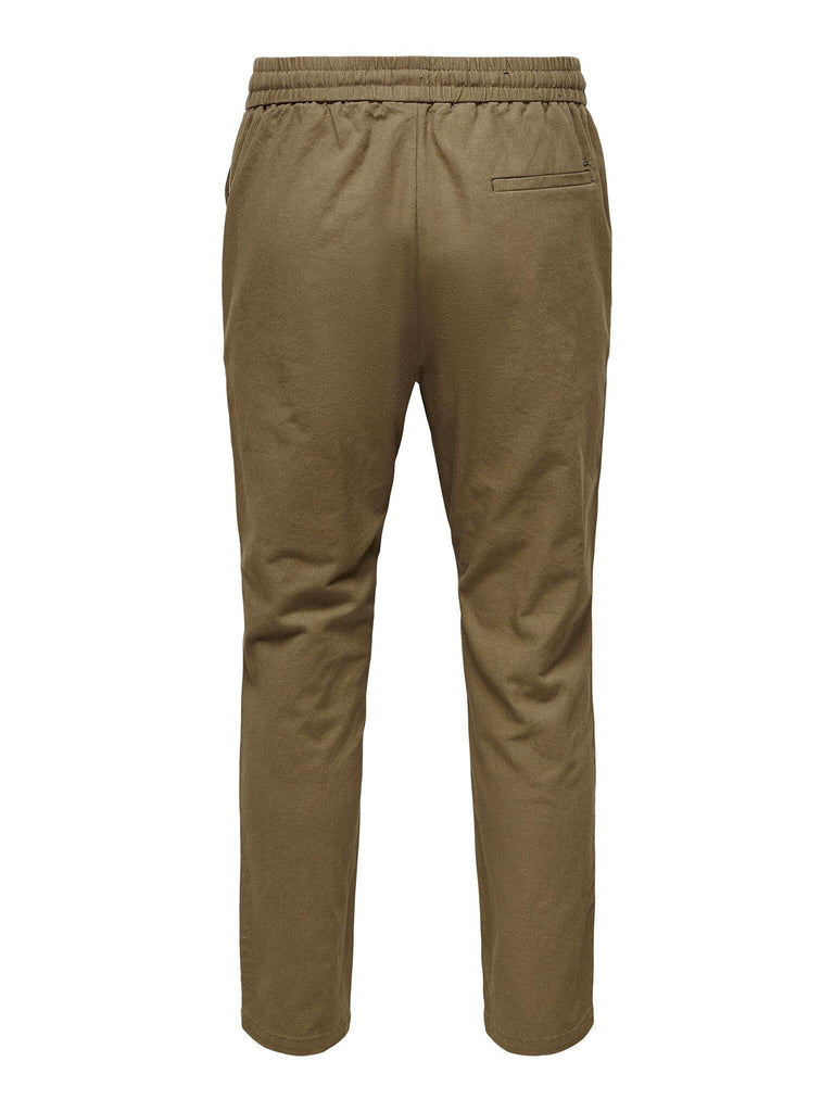 ONLY&SONS ONSLINUS CROP 0007 COT LIN PNT NOOS