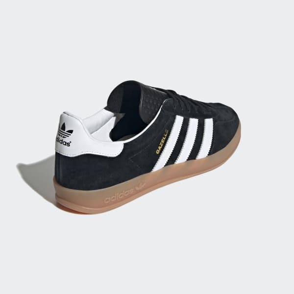 ADIDAS ORIGINALS GAZELLE INDOOR      CBLACK/FTWWHT/CBLACK