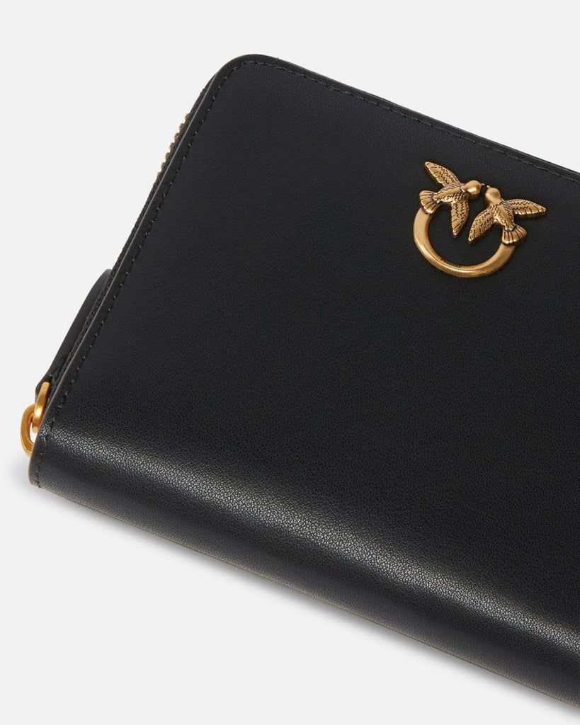 PINKO TAYLOR ZIP AROUND  VITELLO SETA