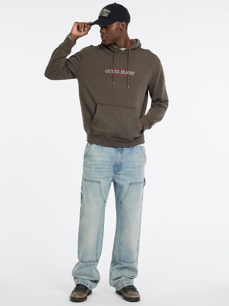 GUESS GJ HOOD REG AMERICA TRAD SWEAT