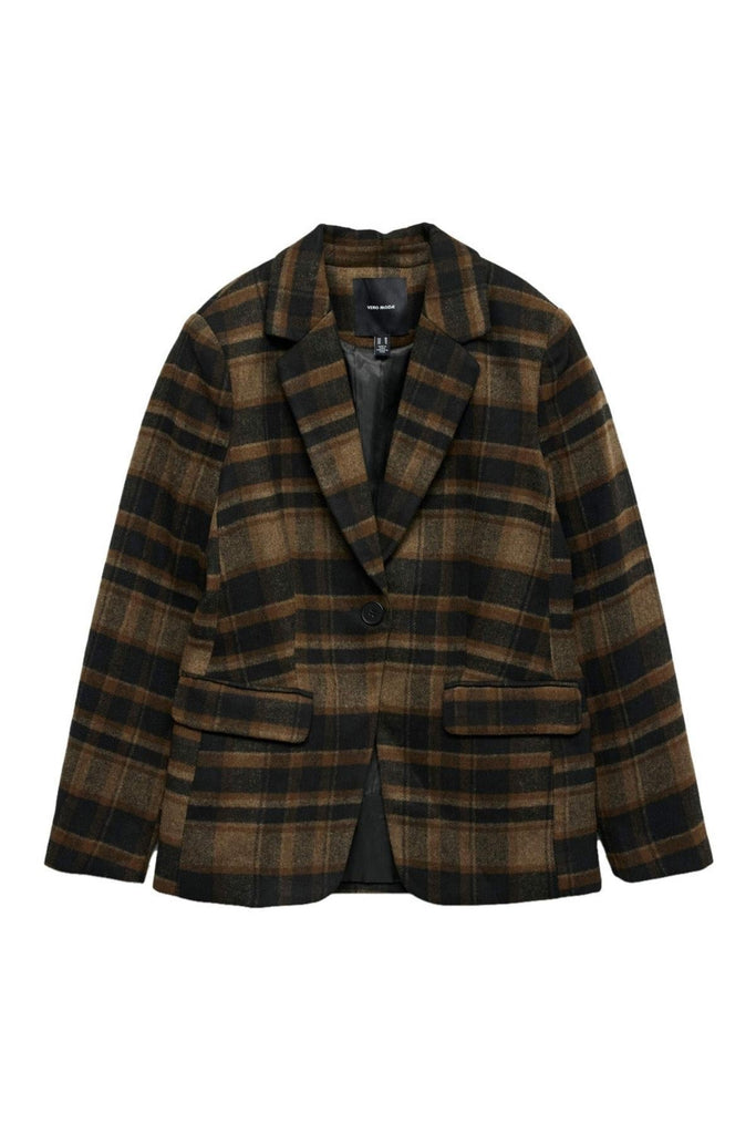VERO MODA VMSIMMA LS CHECK BLAZER