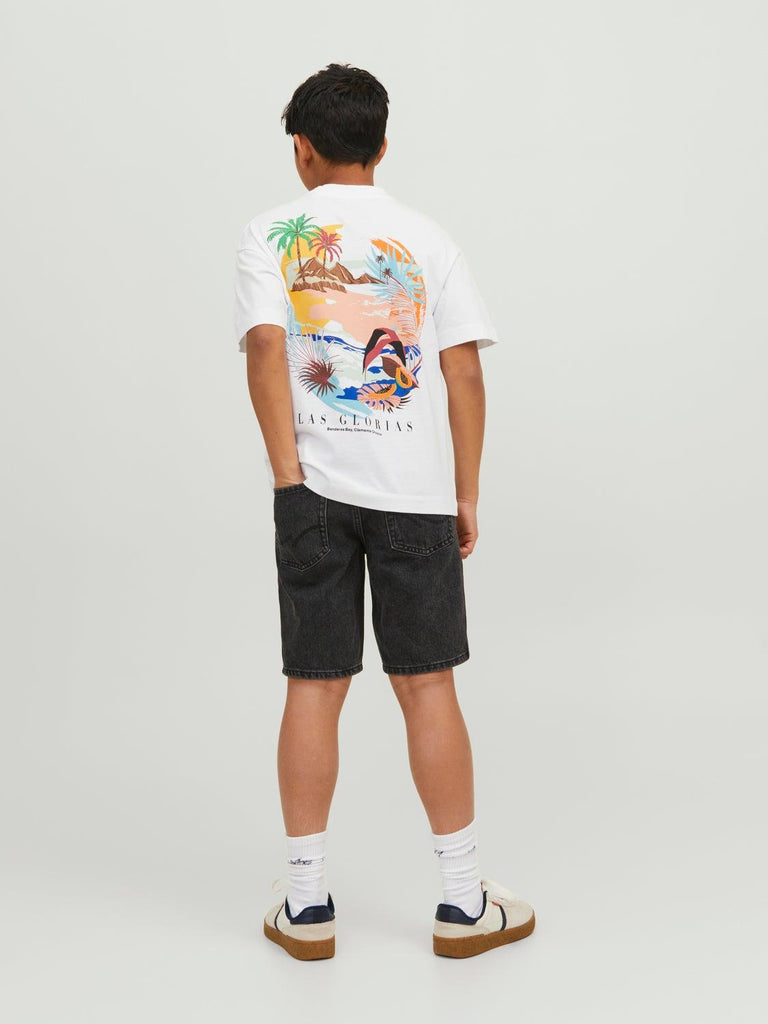 JACK JONES KIDS JORBELMONTBACK TEE SS CREW NECK JNR
