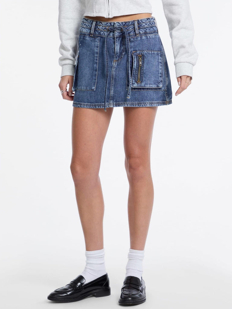 GUESS GO HARRINGTON CARGO SKIRT