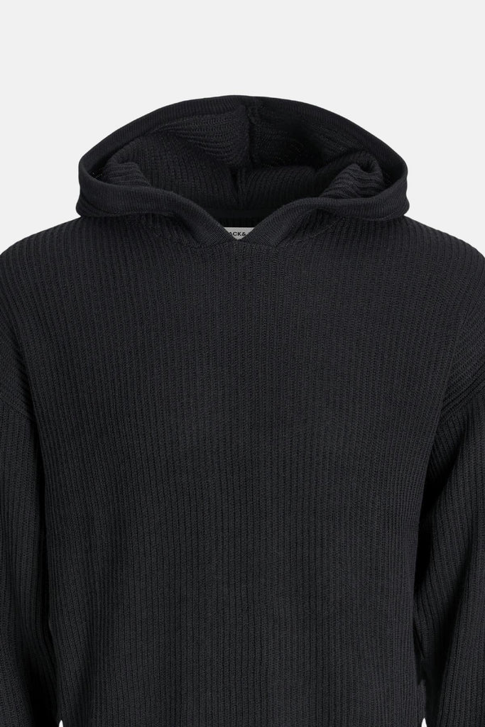 JACK AND JONES JJPANNEL KNIT HOODIE