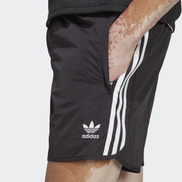 ADIDAS ORIGINALS SPRINTER SHORTS     BLACK