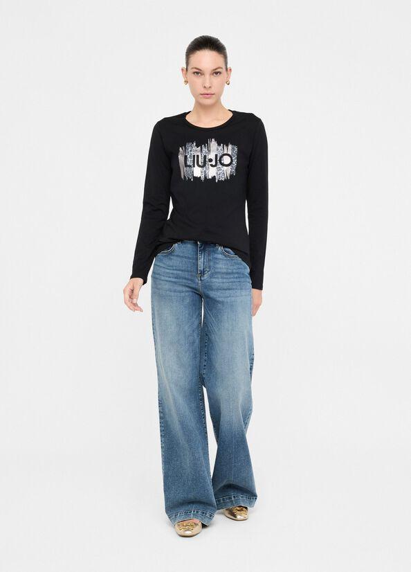LIU JO ECS T-SHIRT MODA M/L
