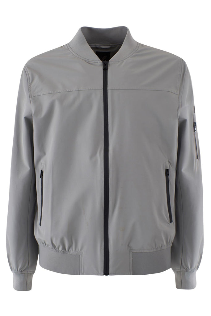 YES ZEE GIUBBINO UOMO TIPO BOMBER CON COSTINA LOGATA