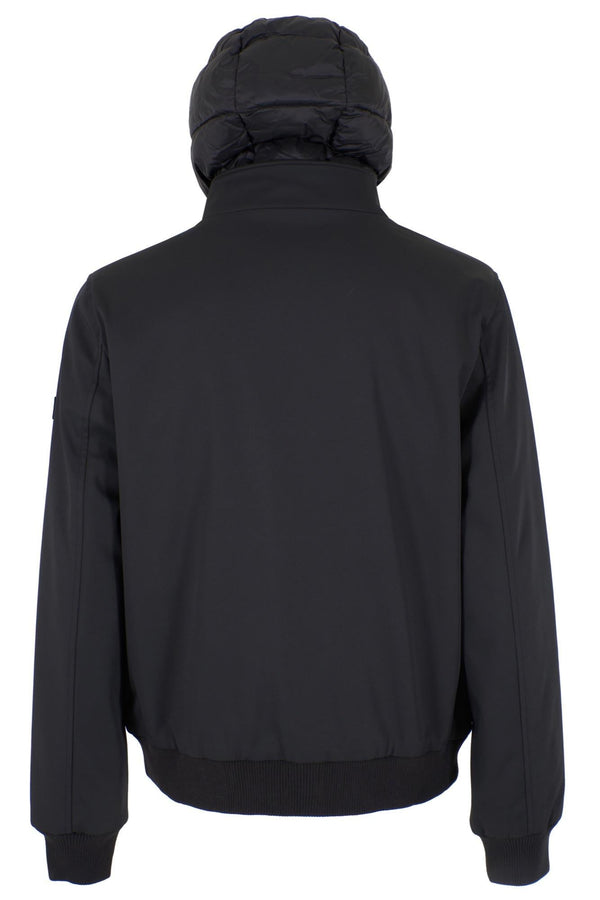 YES ZEE GIUBBINO UOMO BOMBER CON FINTO GILET STACCABILE