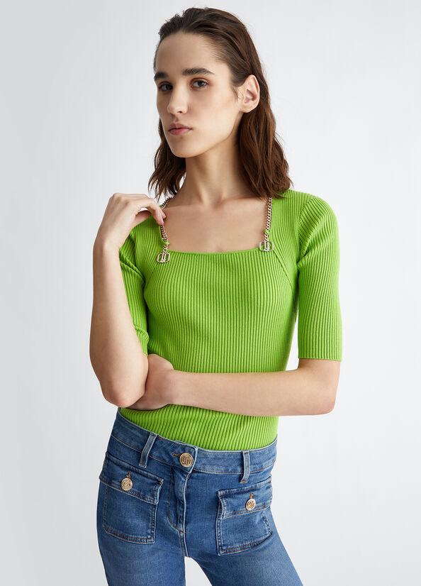 LIU JO ECS MAGLIA CHIUSA MAN. GOMITO