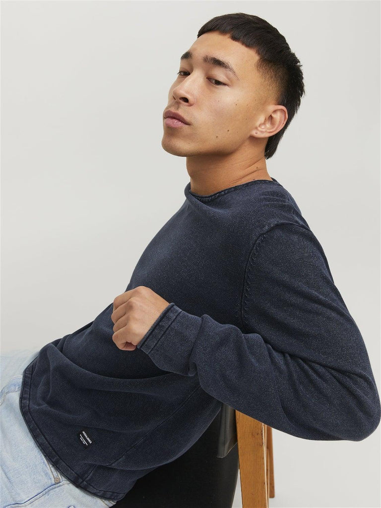 JACK AND JONES JJELEO KNIT CREW NECK NOOS