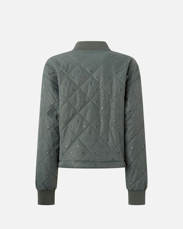 PINKO SOLANA BOMBER DIAGONALE FULL S