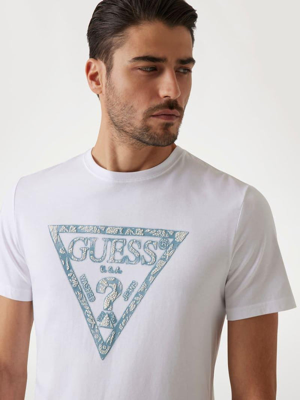 GUESS SS CN TRIANGLE TEE