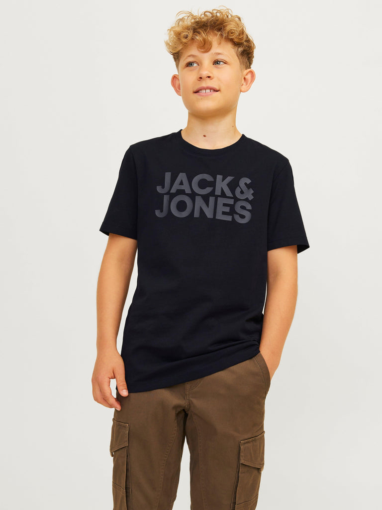 JACK JONES KIDS JJECORP LOGO TEE SS O-NECK NOOS JNR