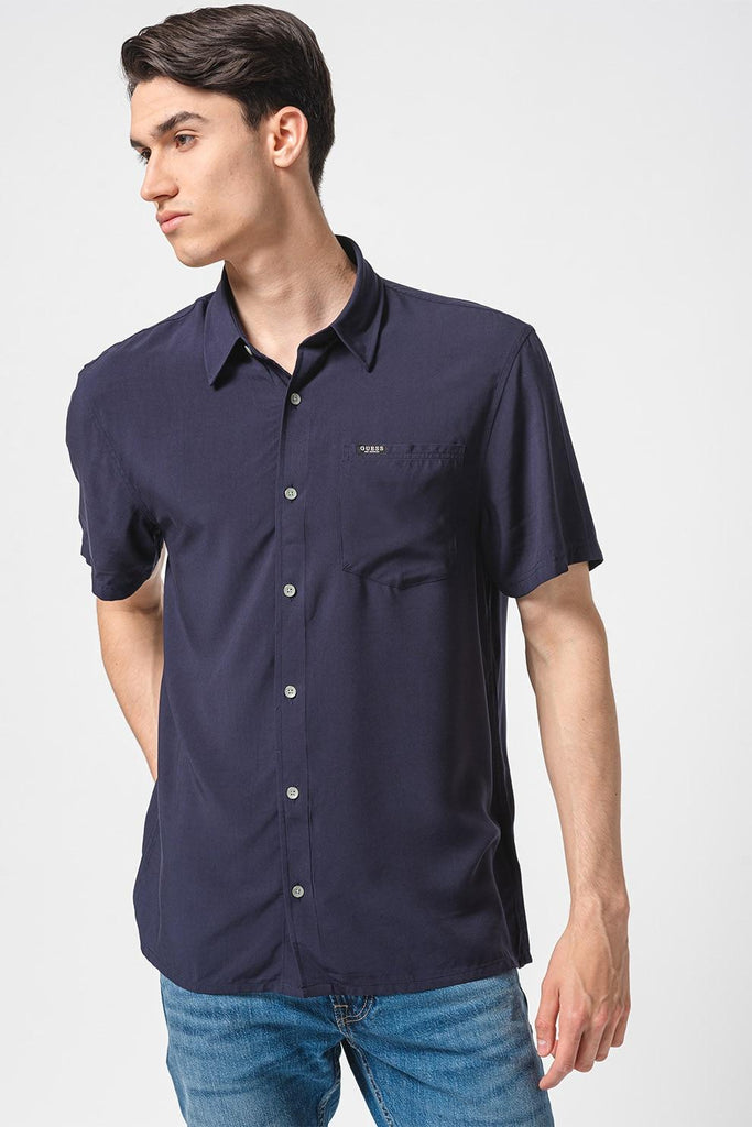 GUESS SS COLLIN FLUID SHIRT