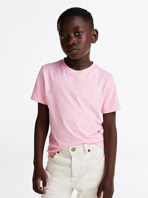 TOMMY HILFIGER U MINI CORP LOGO TEE SS