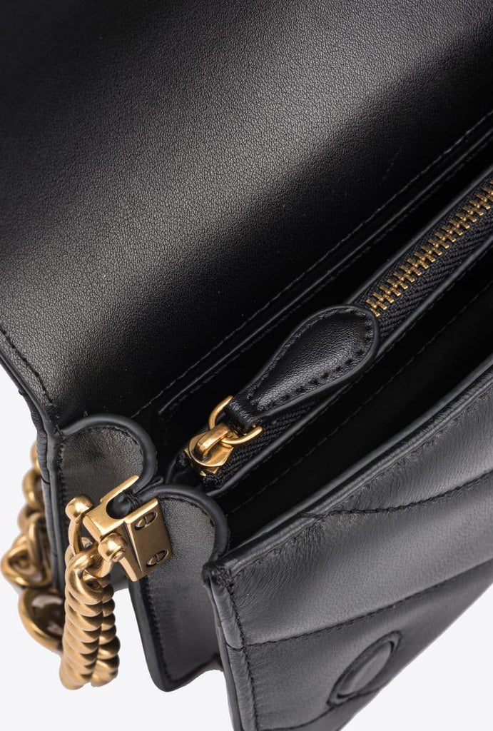 PINKO LOVE CLICK MINI SHEEP NAPPA BI