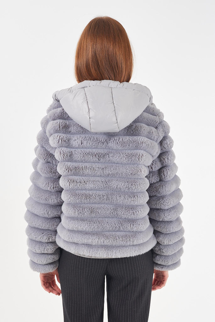YES ZEE GIUBBINO DONNA TIPO BOMBER, REVERSIBILE