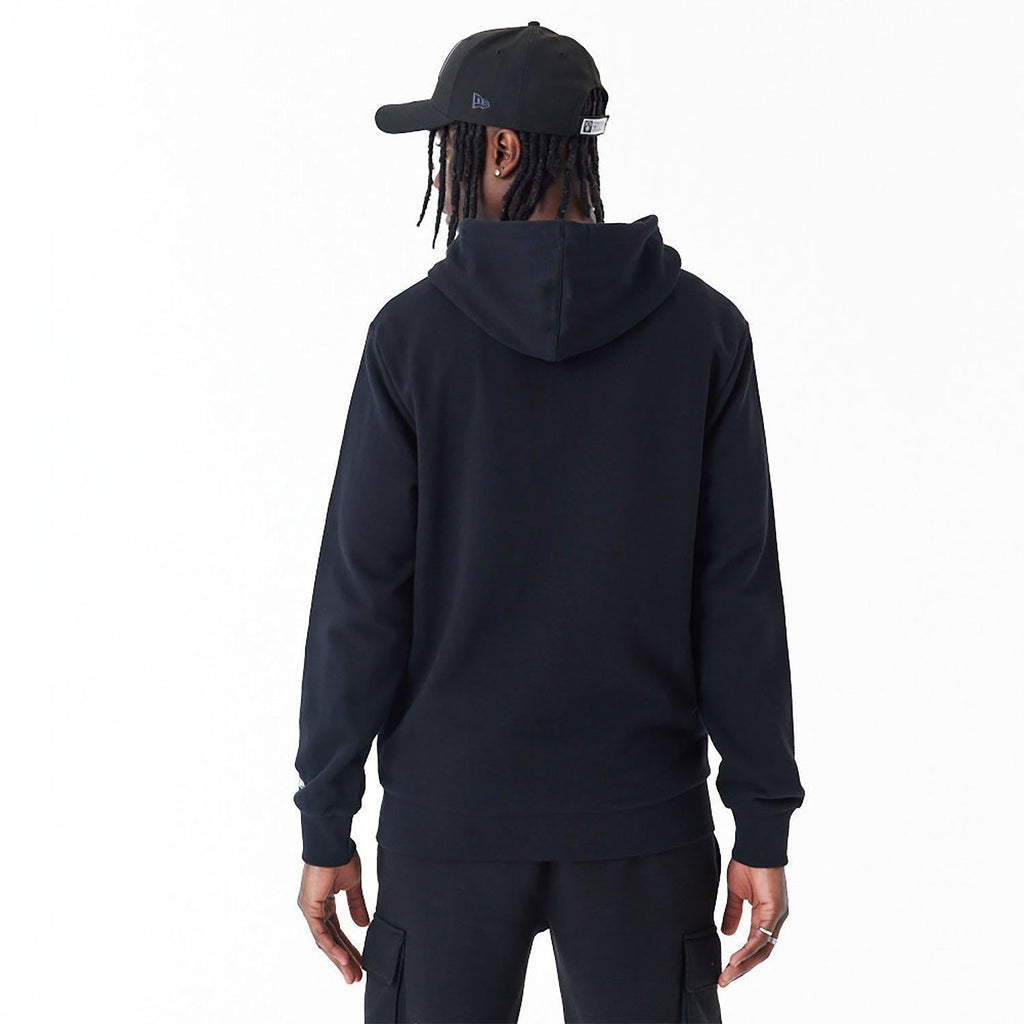 NEW ERA NBA SCRIPT FZ HOODY BRONET  BLKWHI