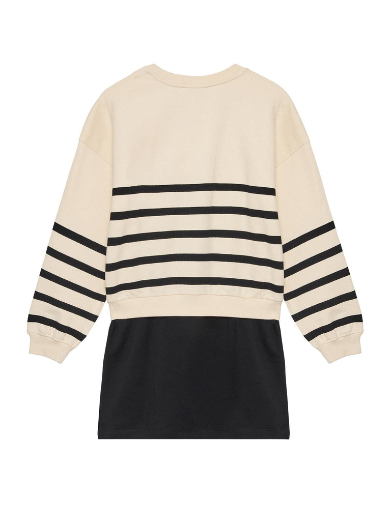 CALVIN KLEIN JEANS CK LS RELAXED TERRY DRESS