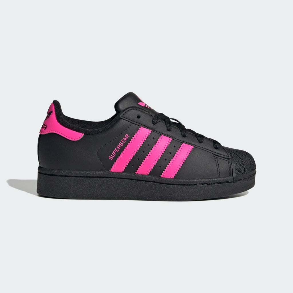 ADIDAS ORIGINALS SUPERSTAR II J      CBLACK/LUCPNK/CBLACK
