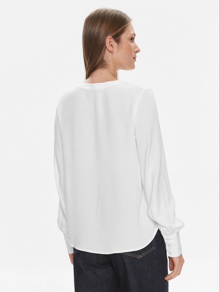 VERO MODA VMALVA BRIT LS TIE TOP WVN GA