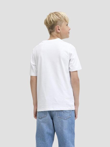 JACK JONES KIDS JJELOGO TEE SS ONECK 2 COL AW25 NOOS JNR