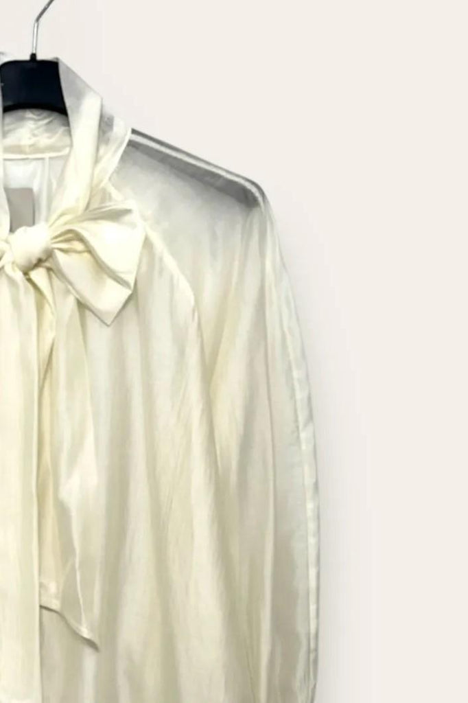 LOVEme Camicia  con fiocco sul collo