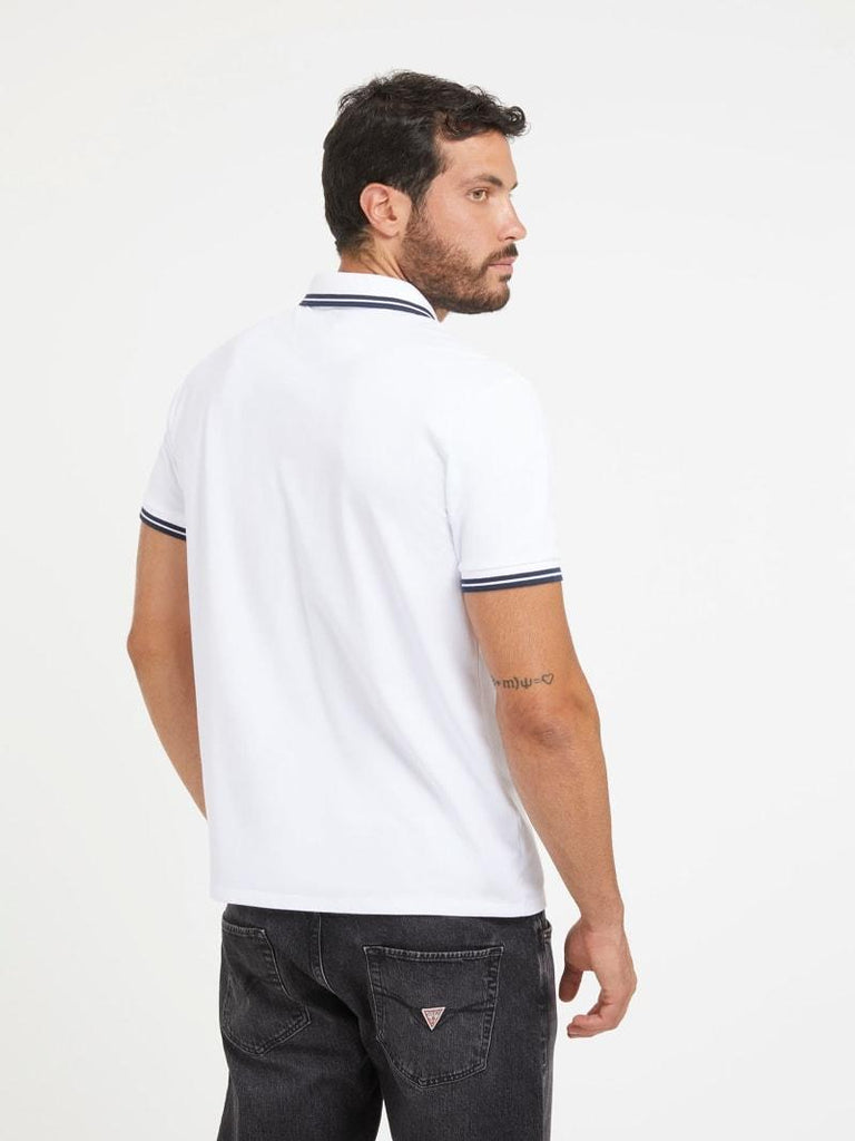 GUESS SS SPORTS PIQUE TRNGL POLO