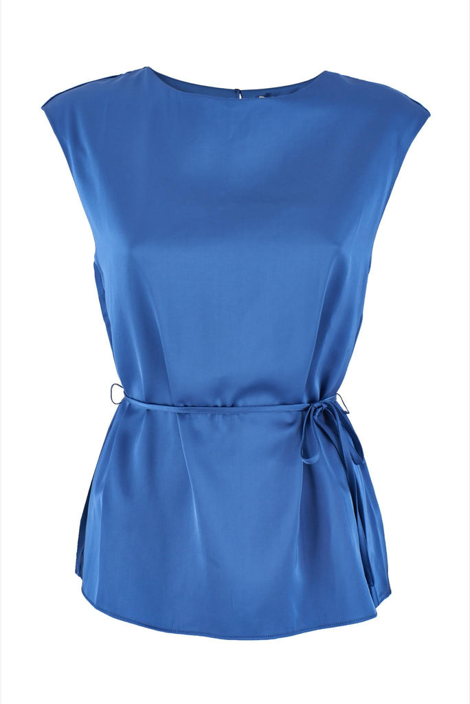 YES ZEE CASACCA DONNA SMANICATA CON CINTURINO