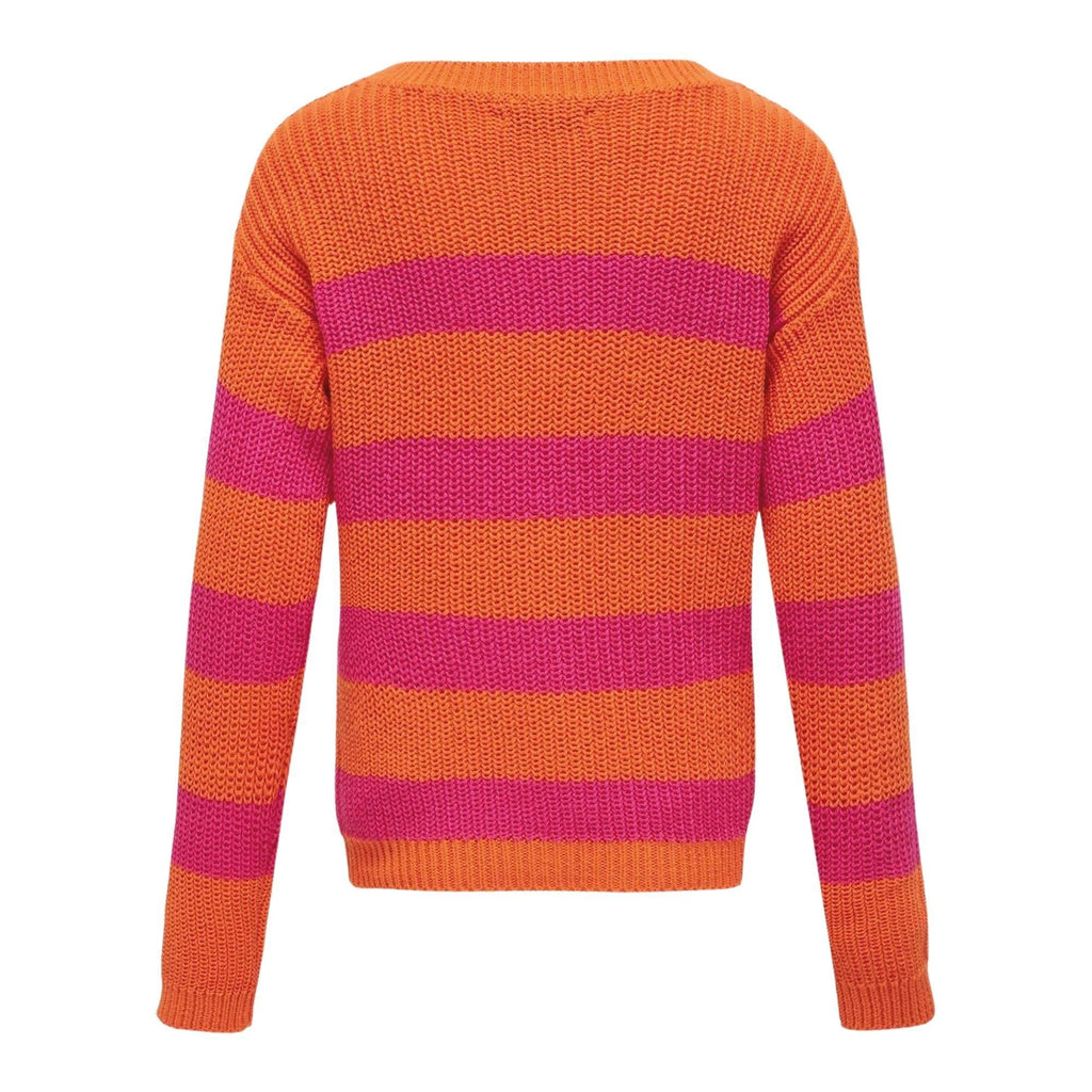 ONLY KIDS KOGSIF LS STRIPED PULLOVER KNT