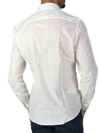 URBAN RING CAMICIA M/L MISTO LINO C.FRANC