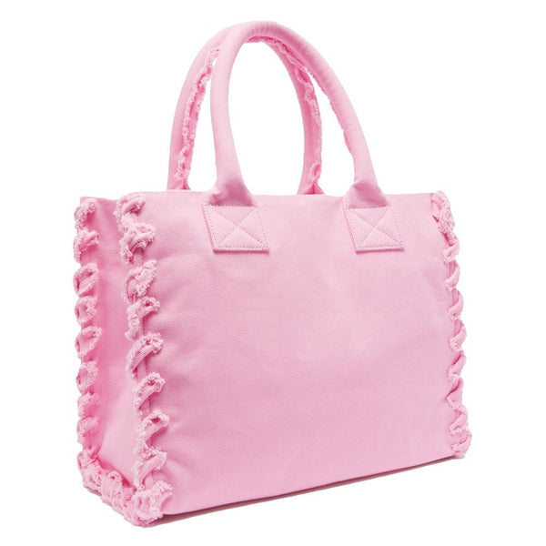 PINKO BEACH SHOPPING CANVAS RICICLAT