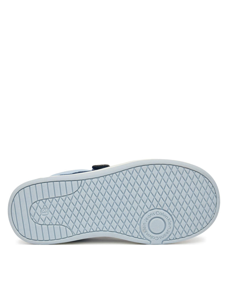 CALVIN KLEIN JEANS SNEAKER BASSA LACCI/VELCRO
