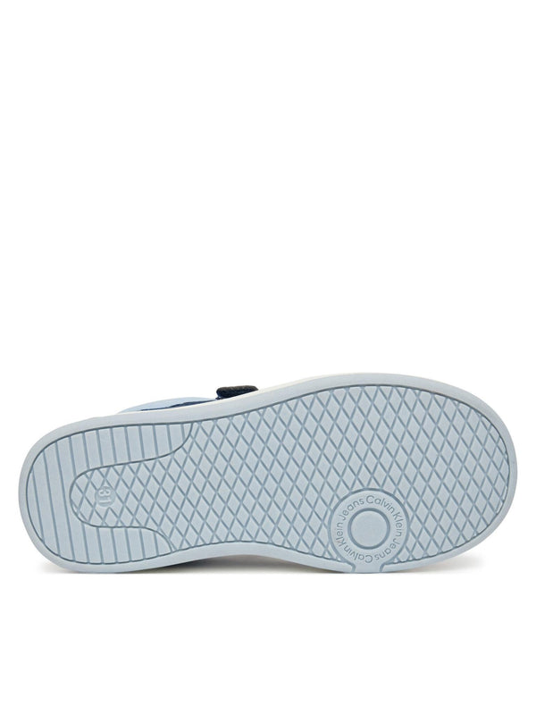 CALVIN KLEIN JEANS SNEAKER BASSA LACCI/VELCRO