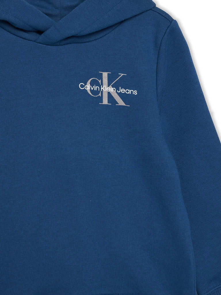 CALVIN KLEIN JEANS SMALL MONOGRAM HOODIE