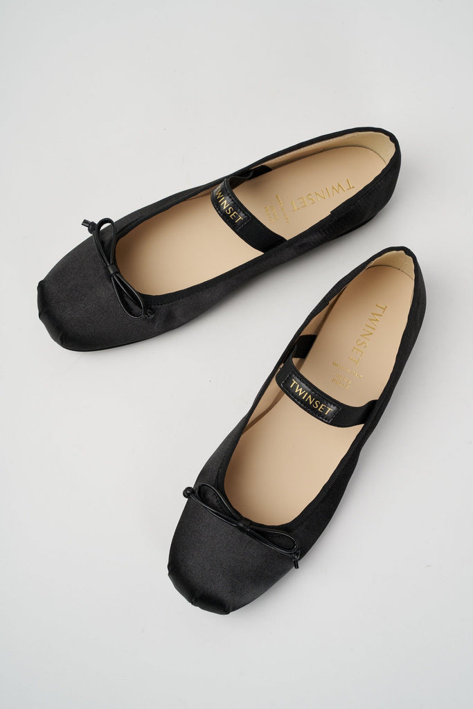 TWINSET BALLERINA IN RASO