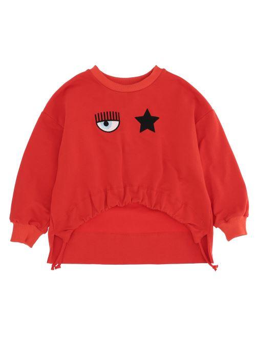 CHIARA FERRAGNI CREWNECK SWEATSHIRT FELPA