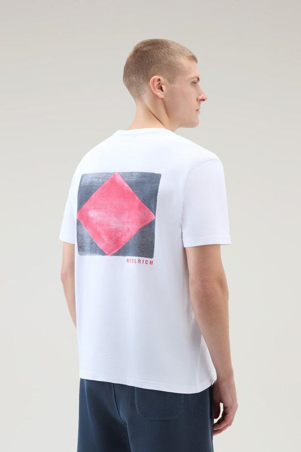 WOOLRICH FLAG T-SHIRT