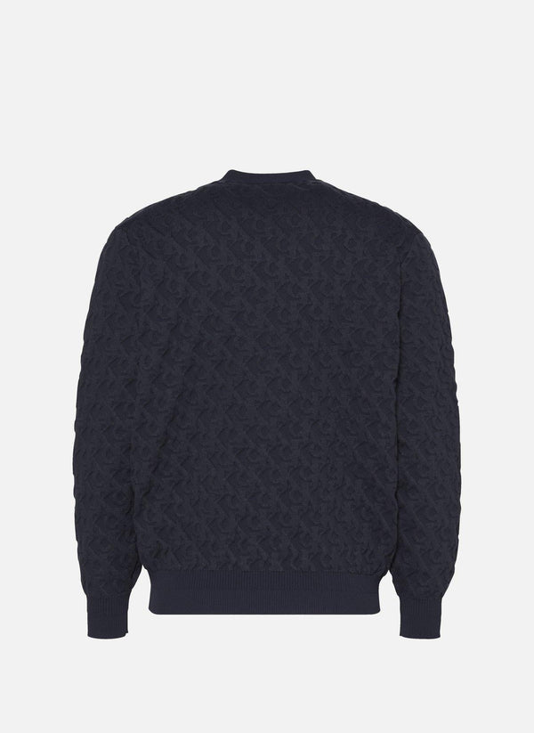 CALVIN KLEIN JEANS A - REL  AOP SWT