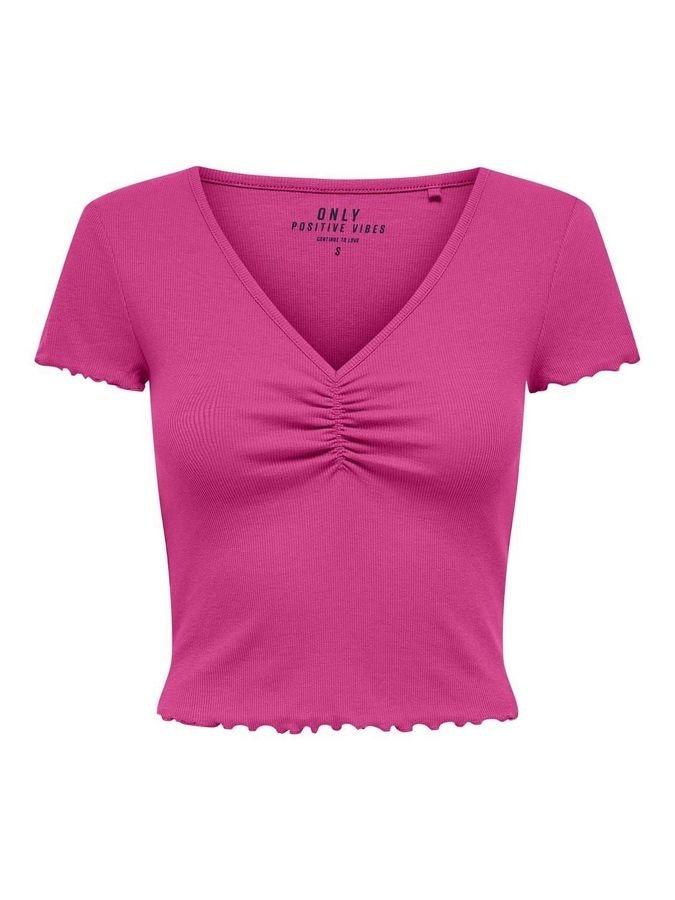 ONLY ONLBETTY S/S V-NECK TOP CC JRS