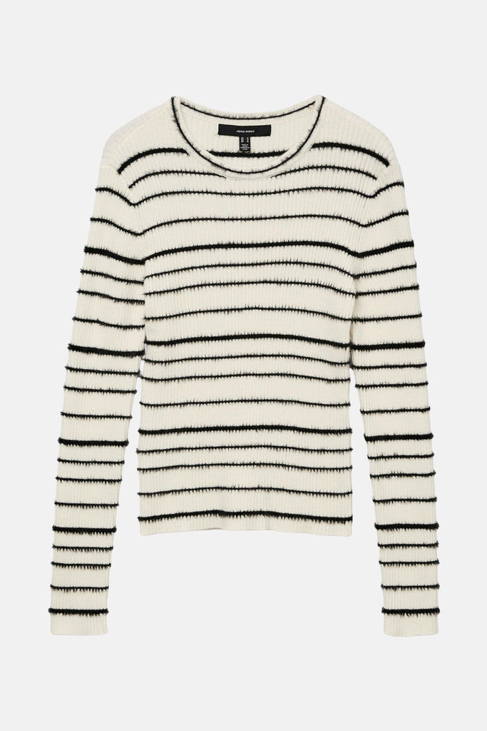 VERO MODA VMVANDA LS O-NECK PULLOVER BOO