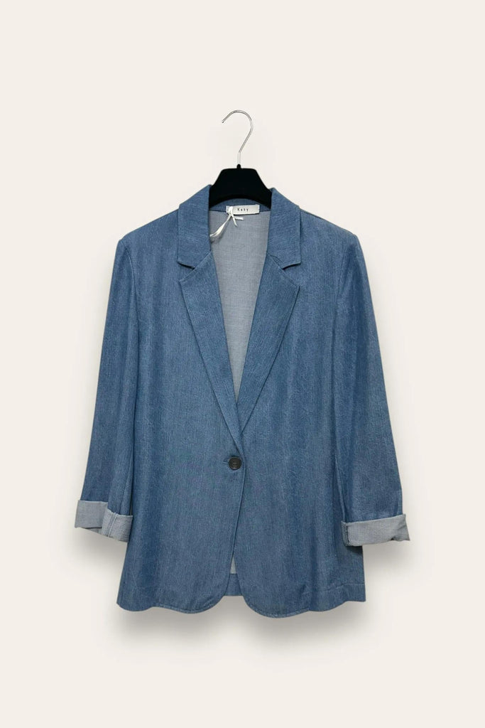 LOVEme Giacca in denim, un bottone