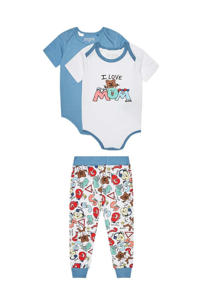 GUESS SET 2PCS SS BODY+PANTS