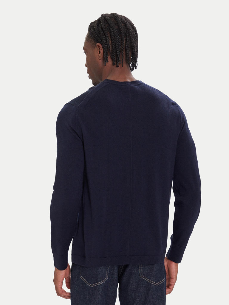 CALVIN KLEIN LS 100% MERINO CREW