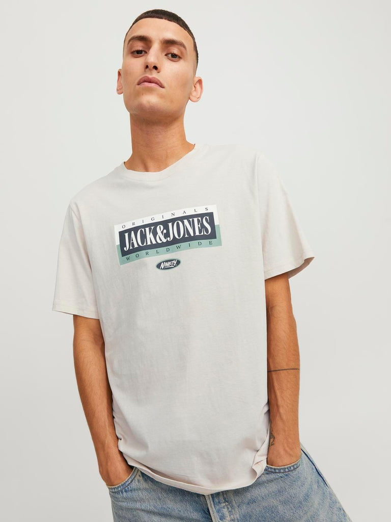 JACK AND JONES JORCOBIN TEE SS CREW NECK