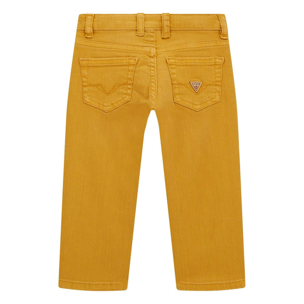 GUESS GMD STR BULL DENIM SLIM PANTS